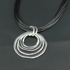 Anslow Jewelry Multilayer Round Chokers For Women Collar Statement Necklace