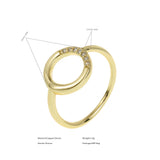 Anslow Sense Zircon Round Copper Sweet Women Teenag...