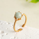 Anslow Pearl Stone Wire Ring Lady Wedding Gift