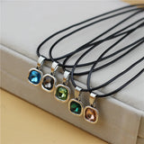 Anslow 5pcs/Set Crystal Choker Necklace Pendant Kids Gift