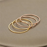 Anslow Finger Rings Texture Female Jewelry Good For Teenagers Christmas Gift