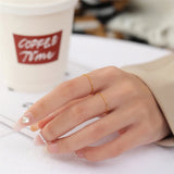 Anslow Finger Rings Texture Female Jewelry Good For Teenagers Christmas Gift