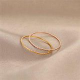 Anslow Finger Rings Texture Female Jewelry Good For Teenagers Christmas Gift
