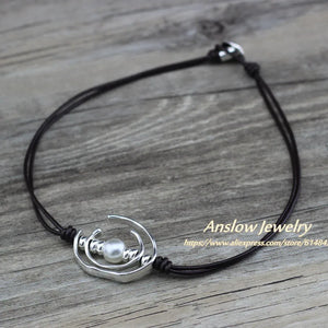 Punk Rock Style Leather Choker Necklace