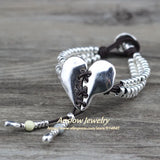 Bohemian Leather Beads Bracelets Women Girls