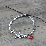 Anslow Ocean Charms Women Anklet Bracelet Starfish Beach Accessory