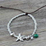 Anslow Ocean Charms Women Anklet Bracelet Starfish Beach Accessory