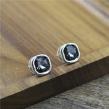 Anslow Square Crystal Stud Earring Gift