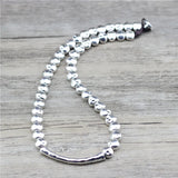 Anslow Retro Beads Statement Necklace Rope Line Accessory Sweater Chain