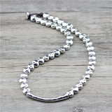 Anslow Retro Beads Statement Necklace Rope Line Accessory Sweater Chain