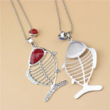 Anslow Fish Pendant Necklace Christmas Jewelry