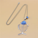 Anslow Fish Pendant Necklace Christmas Jewelry