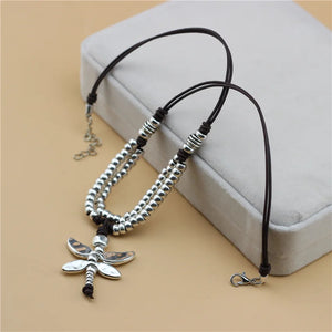 Anslow Dragonfly Short Necklace For Women Creative Birthday Gift