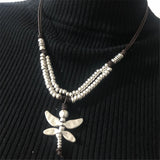 Anslow Dragonfly Short Necklace For Women Creative Birthday Gift