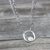Anslow Jewelry Round Chain Short Necklace For Women Female