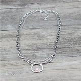 Anslow Jewelry Round Chain Short Necklace For Women Female