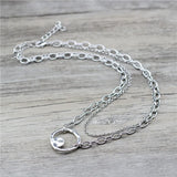 Anslow Jewelry Round Chain Short Necklace For Women Female