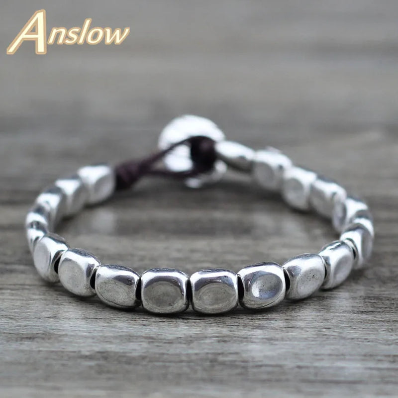 Anslow Vintage Charm Beads Bracelet Gift