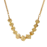 Anslow Jewelry Women Statement Necklace Cube Charms Girls Gift