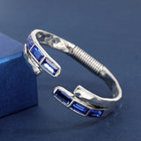 Anslow Retro Vintage Crystal Bangles For Women Accessory