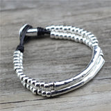 Anslow Vintage Beads Charm Bracelets For Women Men Christmas Gift