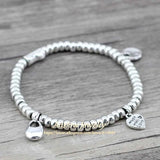 Anslow Heart Health Zinc Alloy Bracelet