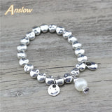 Adjustable Beads Water Drop Heart Bracelet Resin Candy