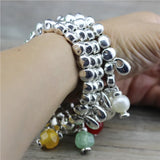 Adjustable Beads Water Drop Heart Bracelet Resin Candy