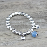 Adjustable Beads Water Drop Heart Bracelet Resin Candy