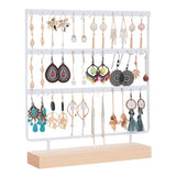 3 Tier Jewelry Display Earring Organizer Stand Holder