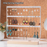 3 Tier Jewelry Display Earring Organizer Stand Holder