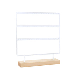 3 Tier Jewelry Display Earring Organizer Stand Holder