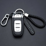 Anti-Lost Car Key Pendant Keychain Phone Number Card Keyring Lobster Clasp