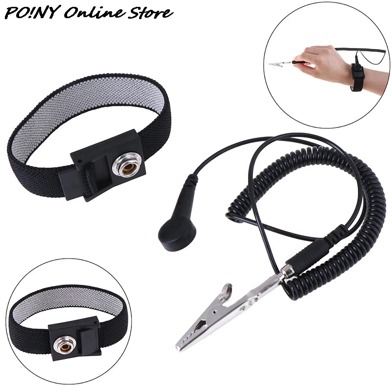 Adjustable Anti Static Bracelet ESD Discharge Wrist Band