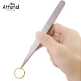 Anti Static Tweezers Diamond Pick-Up Tool Electronic Component DIY Accessories