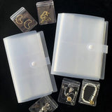 Jewelry Storage Organizer Boxes Transparent Drawer Desktop Album