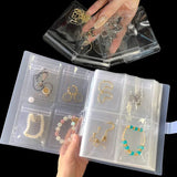 Jewelry Storage Organizer Boxes Transparent Drawer Desktop Album