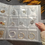 Jewelry Storage Organizer Boxes Transparent Drawer Desktop Album