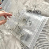 Anti-oxidation Jewelry Storage Book Sealed PVC Bag