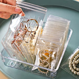 Anti-oxidation Transparent Jewelry Storage Book Plastic Jewelry Organizer