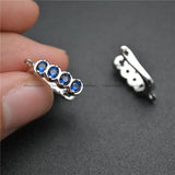 Anti-rust CZ Paved Earring Hooks 20pc Lot