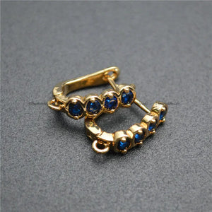 Anti-rust CZ Paved Earring Hooks 20pc Lot