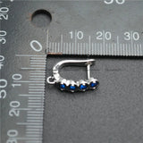 Anti-rust CZ Paved Earring Hooks 20pc Lot