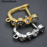 15mm Copper Laciness Earring Hooks 30pc Lot