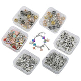 Antique Large Hole Spacer Beads Set for DIY Jewelry Making