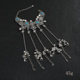 Antique Bracelet Retro Flower Bell Ring Bracelet Hand Jewelry