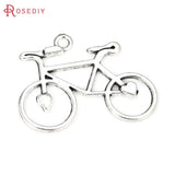 Antique Bronze Bicycle Charms Pendants for Jewelry Making