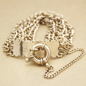 Antique Chain Clasp Cuff Bracelet Bangle Jewelry Boho