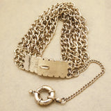 Antique Chain Clasp Cuff Bracelet Bangle Jewelry Boho