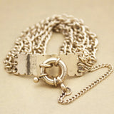 Antique Chain Clasp Cuff Bracelet Bangle Jewelry Boho